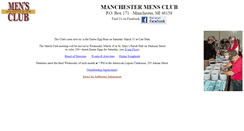 Desktop Screenshot of manchestermensclub.com