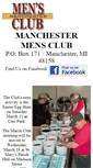 Mobile Screenshot of manchestermensclub.com